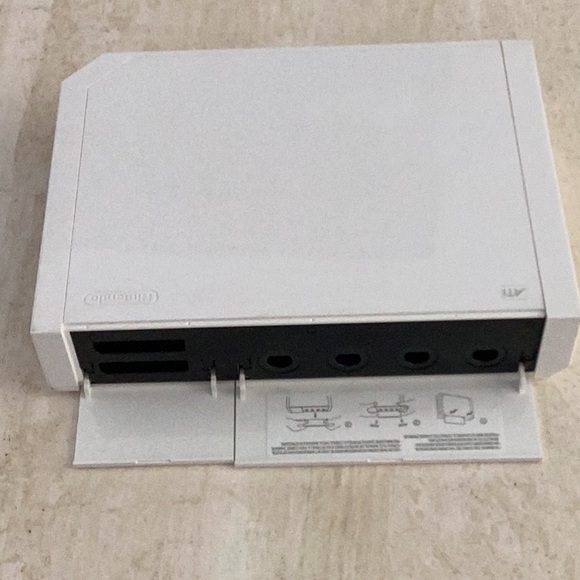 Nintendo Wii Console System & 5 Wii Games Racing Wheel Nintendo RVL-001 Complete - Picture 12 of 16